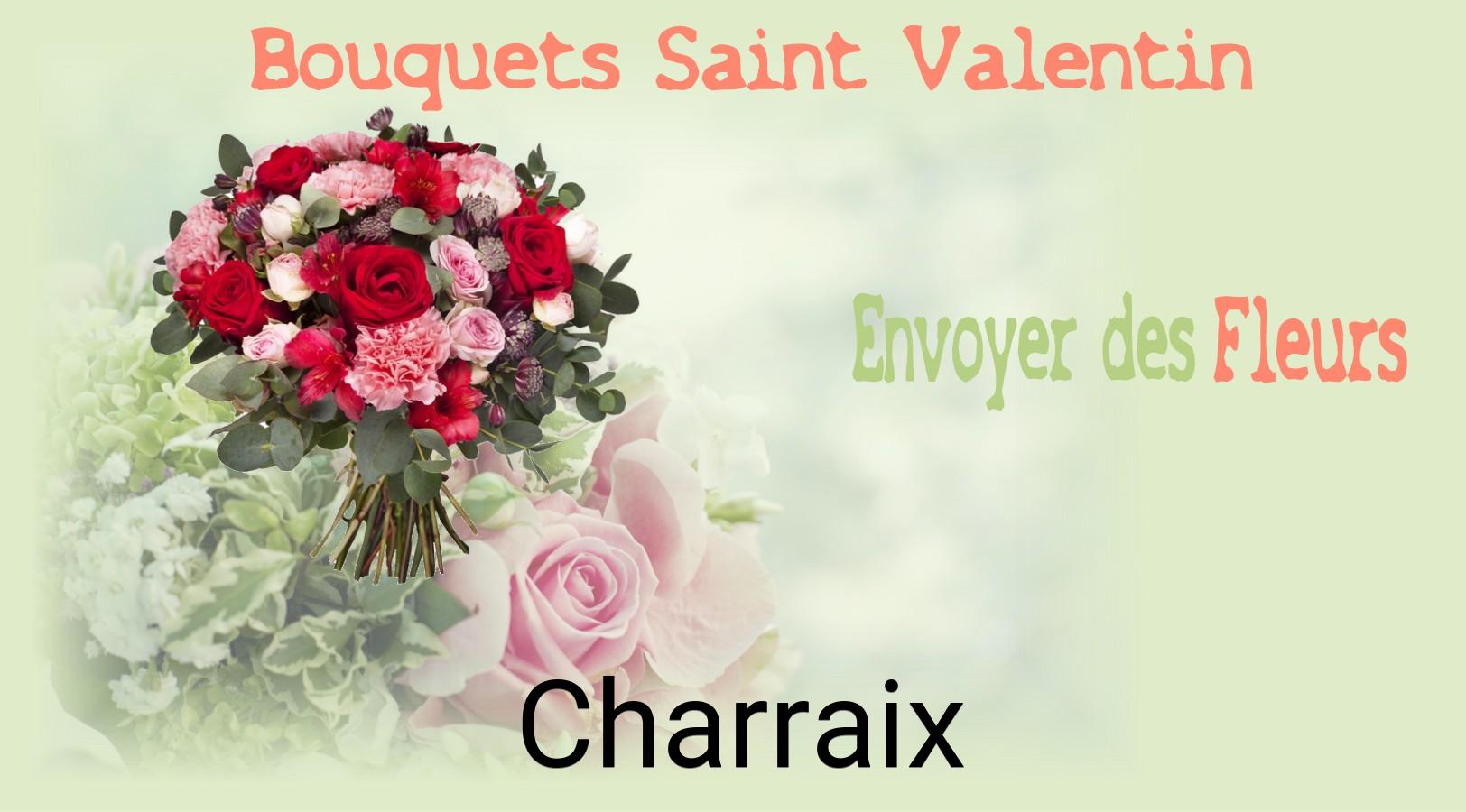 Roses de Saint-Valentin livrées à Charraix